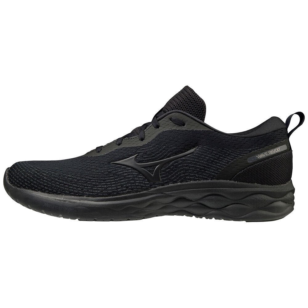 Mizuno Women's Wave Revolt Running Shoes Black/Black (J1GC201412-LQO)